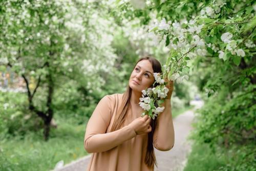 Что надеть на съемку с яблонями? 03