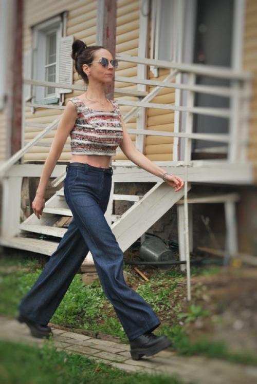 Демонстрация образа.  Лично для меня это понятие означает ходить по подиуму. 03