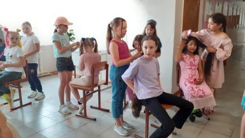 Лето.  Лагерь.  День моды. 08