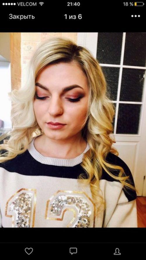 С удовольствием мы сделаем прическу и макияж. 07