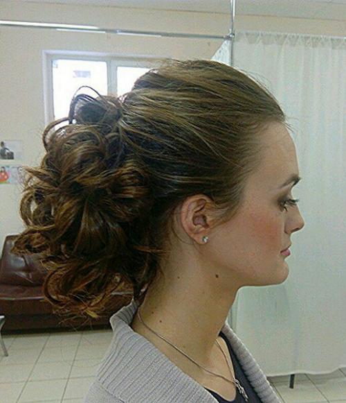 Прически на любое торжество выпускной, свадьбу? 03