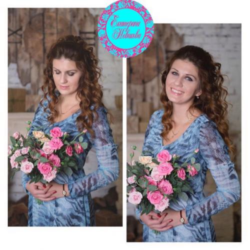 Моделирование бровей окрашивание - 100 грн. 01