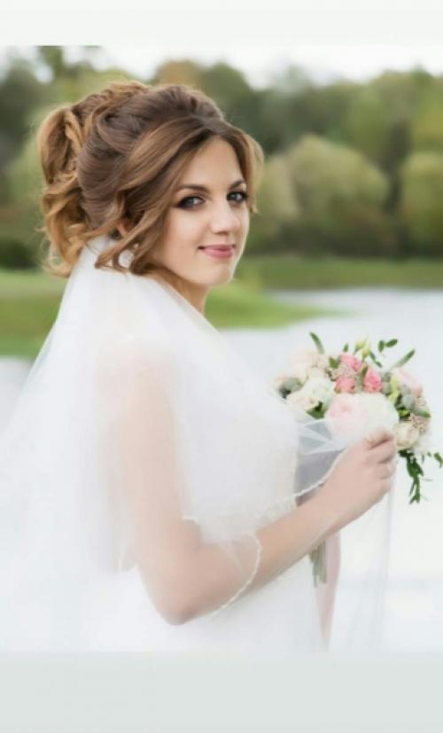 Причёски свадебные, вечерние, выпускные, для фотосессии. 01