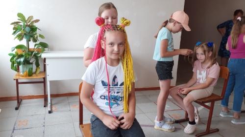 Лето.  Лагерь.  День моды. 07