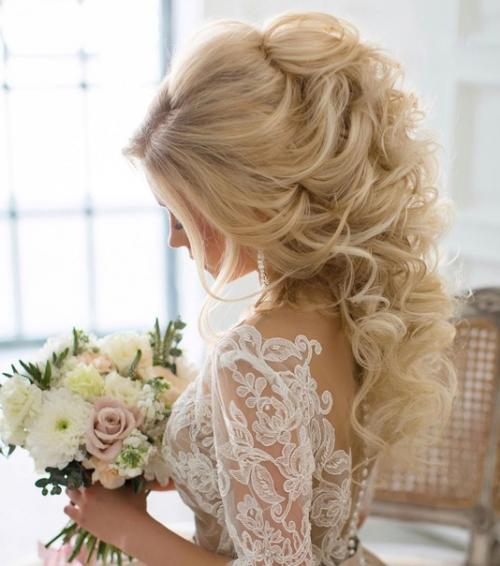 Причёски свадебные, вечерние, выпускные, для фотосессии. 06
