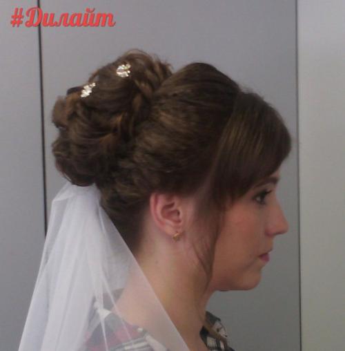 Вот такой образ невесты создала черных Светлана! 01