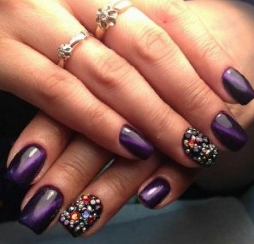 Маникюр со стразами - модные новинки 2017 года - Kodi Professional Optom / топ / база / гель - лак / ультрабонд / фрешер / типс офф / клинсер/. 02