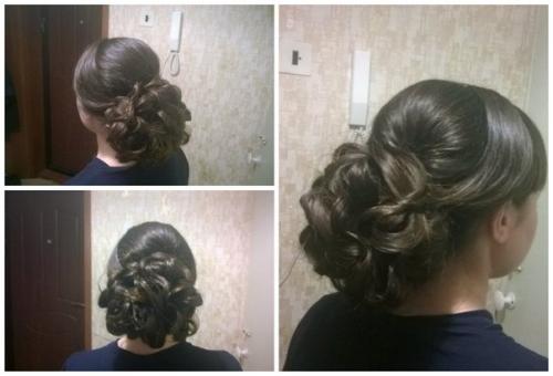 Здравствуйте, девчули!  Делаю красивые свадебные, вечерние прически, воздушные, обьемные локоны, разнообразные косы, укладки. 07