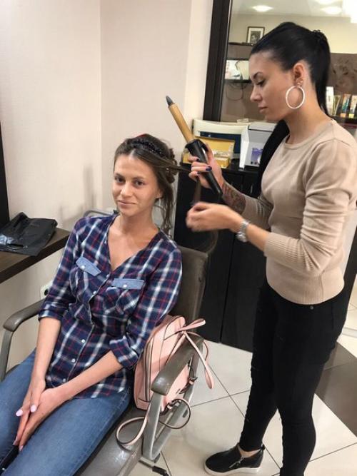 Вечерняя прическа и макияж - особенные? 07