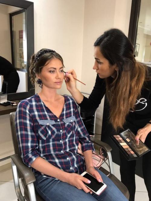 Вечерняя прическа и макияж - особенные? 08