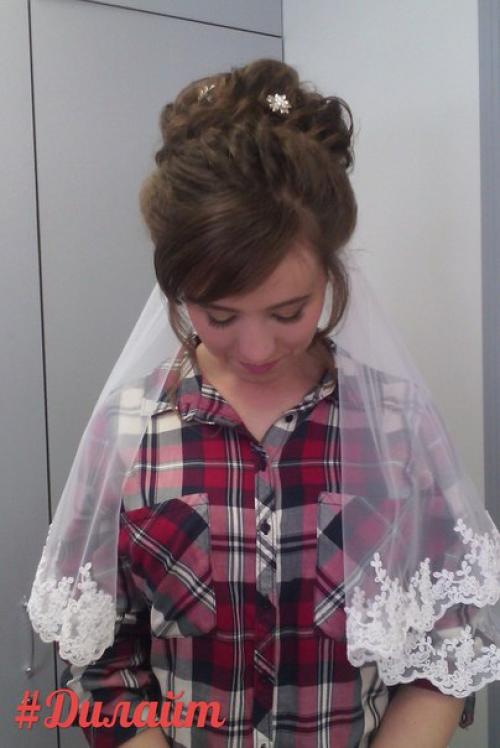 Вот такой образ невесты создала черных Светлана! 02