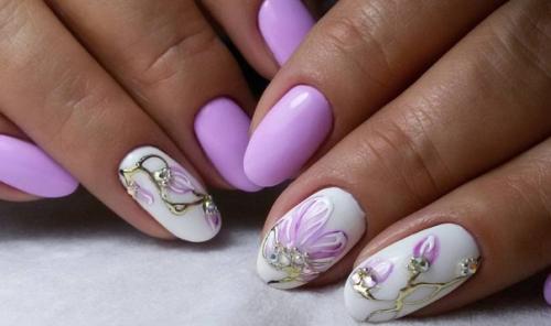 Маникюр со стразами - модные новинки 2017 года - Kodi Professional Optom / топ / база / гель - лак / ультрабонд / фрешер / типс офф / клинсер/. 03