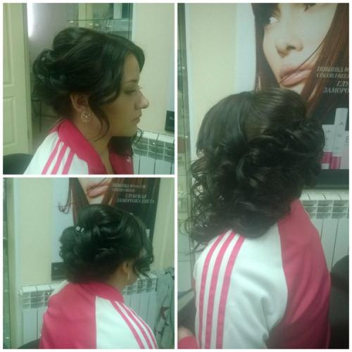 Здравствуйте, девчули!  Делаю красивые свадебные, вечерние прически, воздушные, обьемные локоны, разнообразные косы, укладки. 08