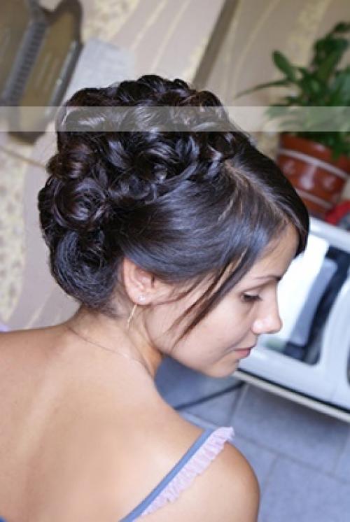 Свадебные и вечерние прически, профессиональный макияж (свадебный, вечерний, дневной макияж. 01