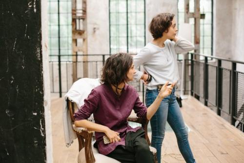 Бэкстейдж со съемки коллекции 2017 г. для каталога Apart. 02