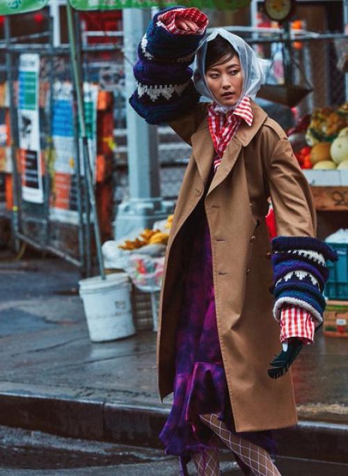 Mix The Unmixable: джи хи парк в фотосессии Энрике бадулеску для Glamour Germany September 2016. 02