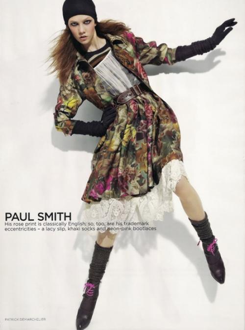 Лондон. Британский Vogue, август 2009 года. 03