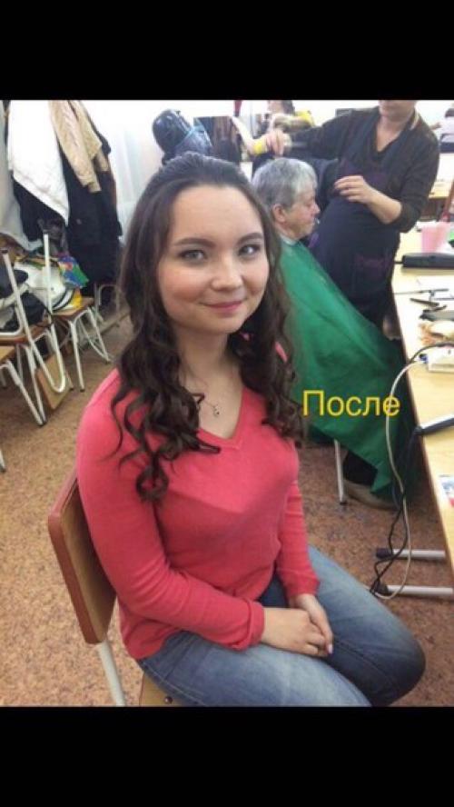 Модель. Прическа 300 р. 02