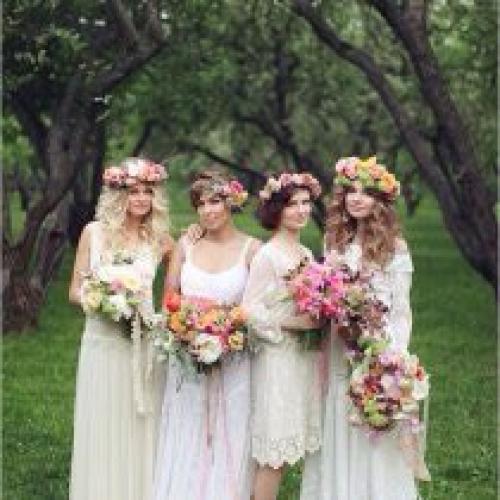 Стиль бохо в макияже. Свадьба в деталях - стиль бохо.