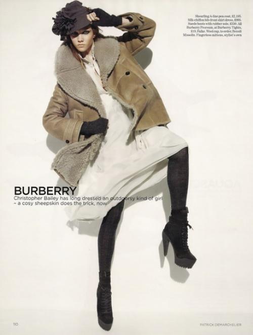 Лондон. Британский Vogue, август 2009 года. 08