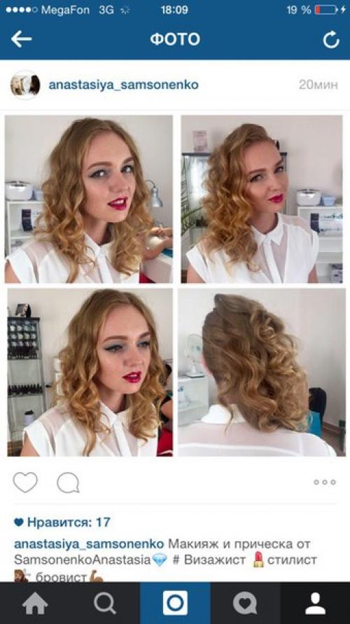 Макияж и прическа от Samsonenkoanastasia? 01