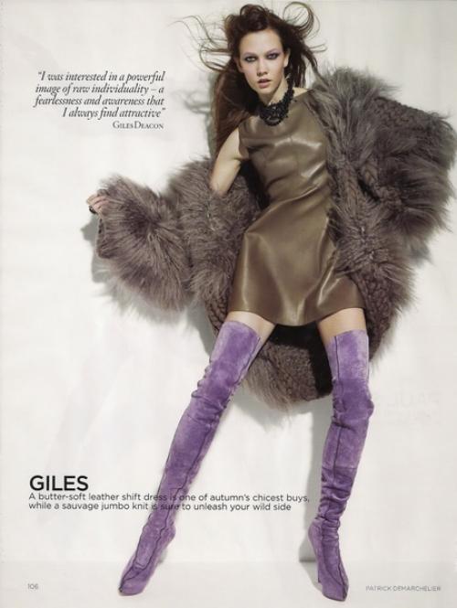 Лондон. Британский Vogue, август 2009 года. 04