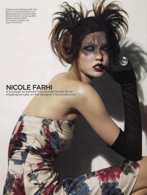 Лондон. Британский Vogue, август 2009 года. 09