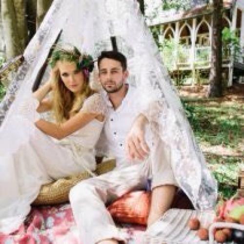 Стиль бохо в макияже. Свадьба в деталях - стиль бохо.