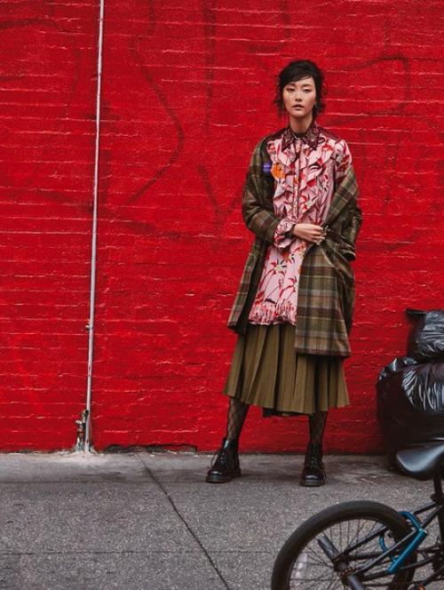 Mix The Unmixable: джи хи парк в фотосессии Энрике бадулеску для Glamour Germany September 2016. 05