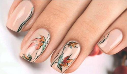 Модный маникюр осень 2015. 02