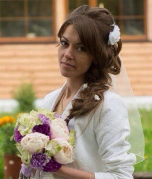 Современные и модные свадебные, вечерние прически и макияж любой сложности. 04