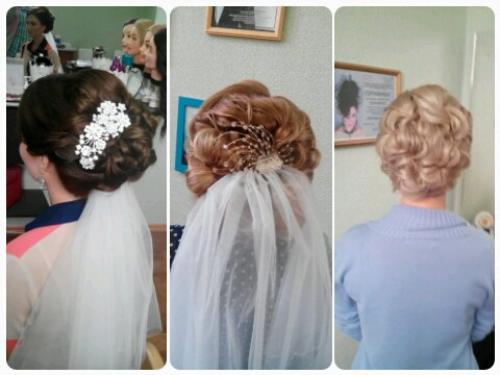 Запись на свадебные и вечерние причёски продолжается! 06