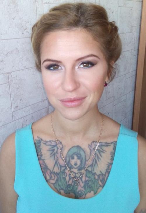 Милые девушки?  Макияж прическа 600 руб.? 04