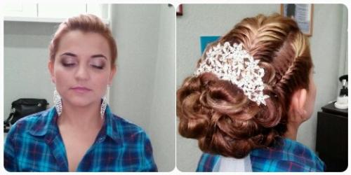 Запись на свадебные и вечерние причёски продолжается! 09