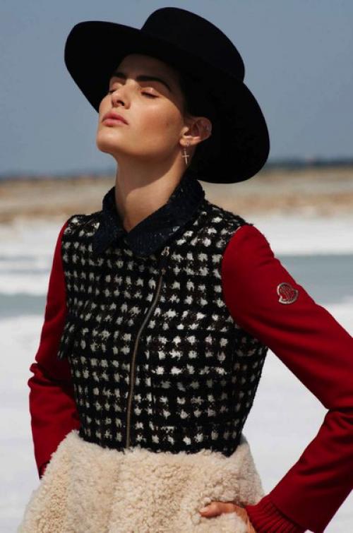 Изабель фонтана в фотосессии сердика Буше для Elle France August 2015. 02