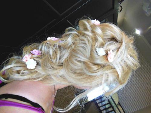 Вечерние?  Свадебные причёски? 02