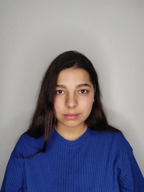 Экспериментирую с цветами и формами вечернего макияжа. 02