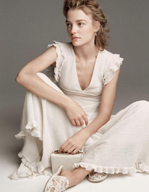 Heaven Sent: рус абельс в фотосессии Виктора демаршелье для Vogue Japan February 2016. 04