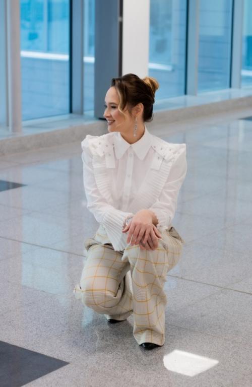 Сколько раз была в аэропорту Домодедово и не обращала внимания на коридоры и как стильно они смотрятся на фото. 05