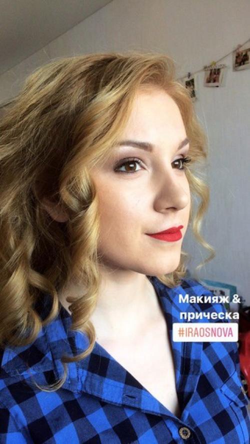 Прически (вечерние, свадебные), кудри - локоны, косоплетение. 02