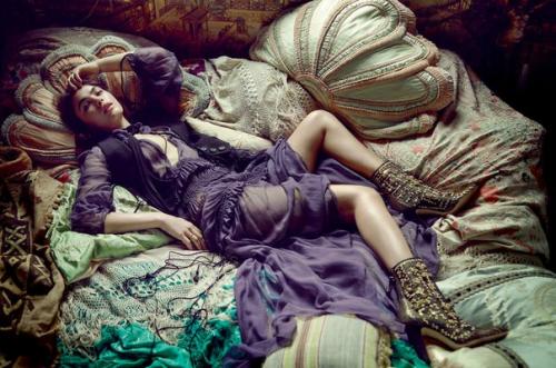 Dreaming Of Stevie: бэмби норвуд - блит в фотосессии Марцина тышки для Elle UK October 2015. 05