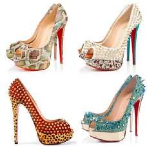 Туфли лабутены - красная подошва. 01