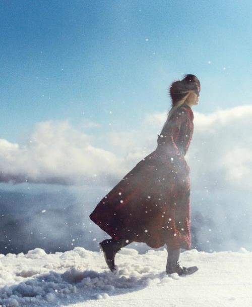 Ола рудницка в фотосессии Нормана джина роя для Harper's Bazaar US November 2015. 02