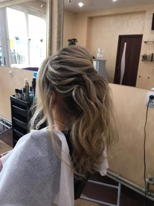 Нежная свадебная причёска? 02