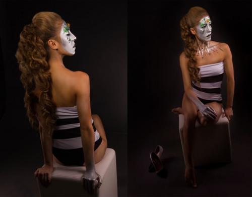 Макияж: визажист Ольга осадчиева. 01