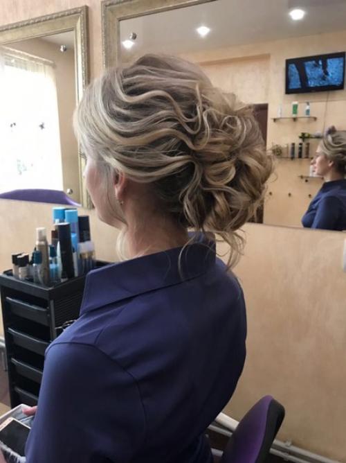 Нежная свадебная причёска? 03