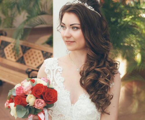 Невеста Дарья?  Макияж и прическа? 01