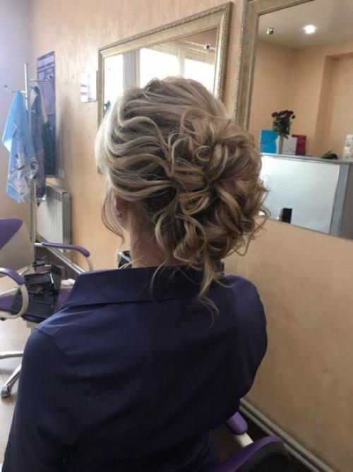 Нежная свадебная причёска? 04