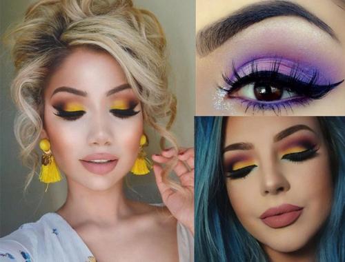 Новогодний Make - up и прическа. 01