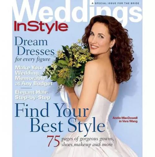 Знаменитостям, а особенно моделям, для того чтобы покрасоваться в свадебном платье на обложке журнала вовсе не обязательно выходить замуж. 08